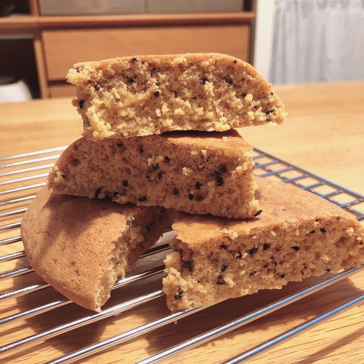 栄養満点！炊飯器でオートミールシフォンケーキ